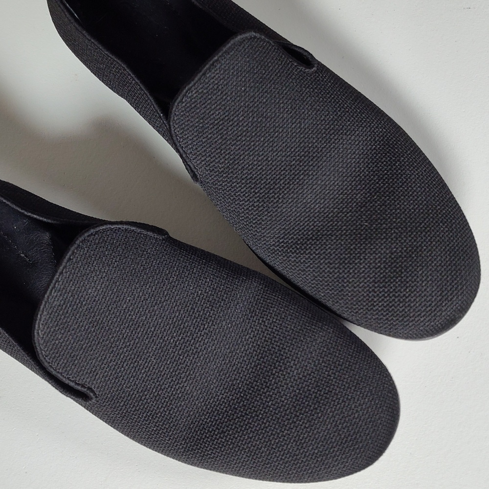 Born black knit slip on loafer flats 9 - Picture 4 of 12